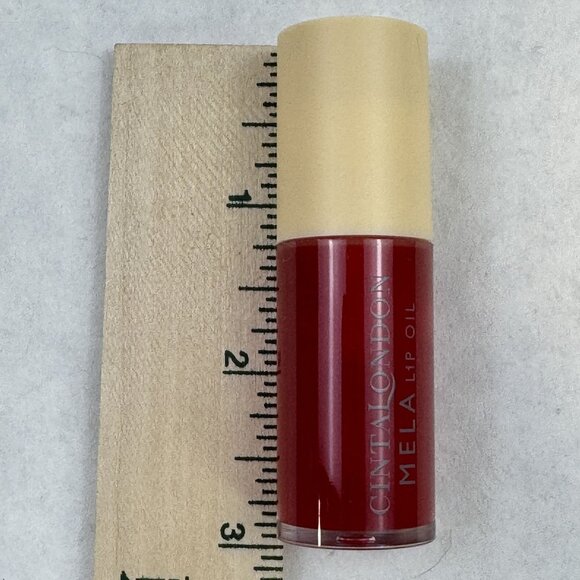 Cinta London Mela Lip Oil 6ml Red Hydrating Nourishing Formula Clean Beauty NEW - Picture 10 of 10